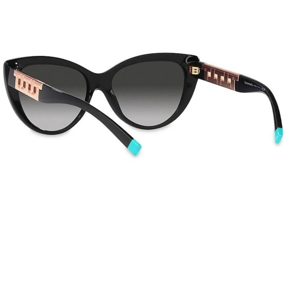 Tiffany & Company TF4196 Sunglasses Logo Cateye Metal Luxury Designer #57 - Picture 3 of 16